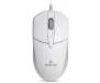 Мышь REAL-EL RM-211, USB, white