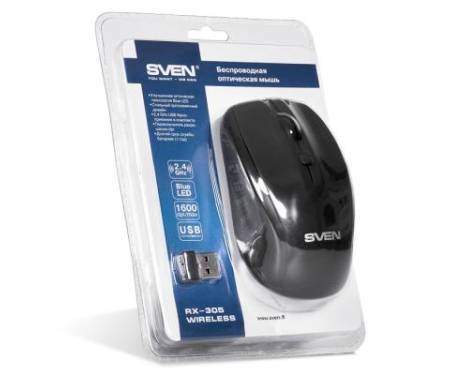 Мышь SVEN RX-305 black