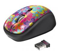 Мышь Trust Yvi Wireless Mouse flower power (20250)