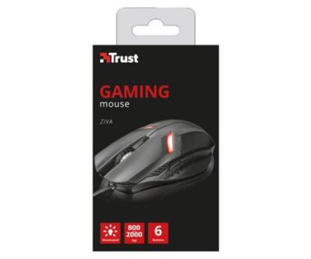 Мышь Trust Ziva Gaming mouse (21512)