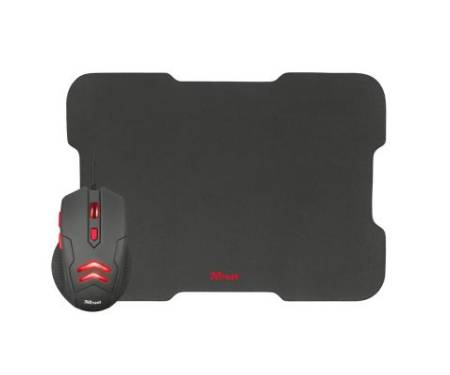 Мышь Trust Ziva Gaming mouse with Mouse pad (21963)