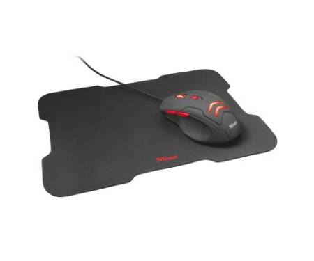 Мышь Trust Ziva Gaming mouse with Mouse pad (21963)