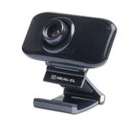 Веб-камера REAL-EL FC-250, black