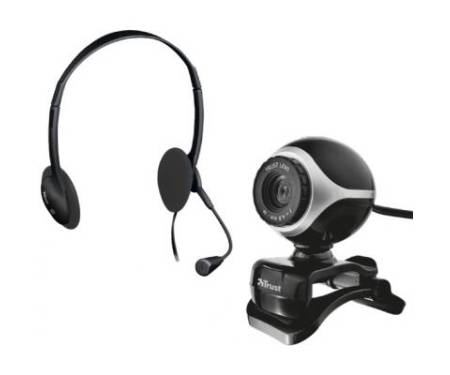 Веб-камера Trust Chat & VoIP Pack Exis (17028)