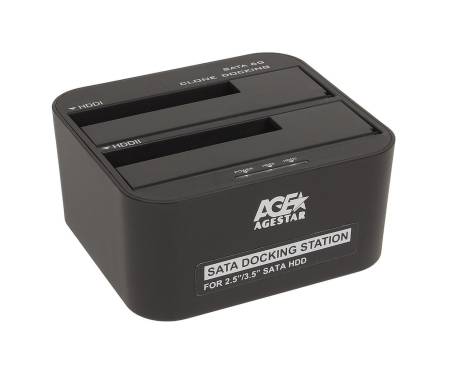 Док-станция AgeStar 3UBT6-6G (Black)