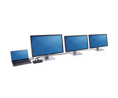 Порт-репликатор Dell USB 3.0 Ultra HD Triple Video Docking Station D3100 EUR (452-BBOT)