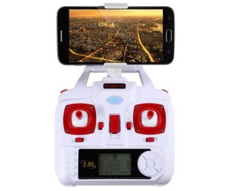 Квадрокоптер Syma X5HW 330мм HD WiFi камера голубой (45079)