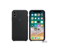 Apple iPhone X Silicone Case Black (MQT12)