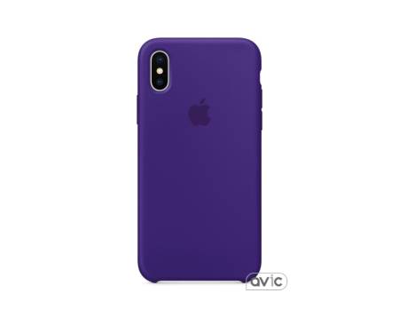 Apple iPhone X Silicone Case - Ultra Violet (MQT72)