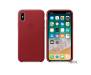 Apple iPhone X Leather Case PRODUCT RED (MQTE2)
