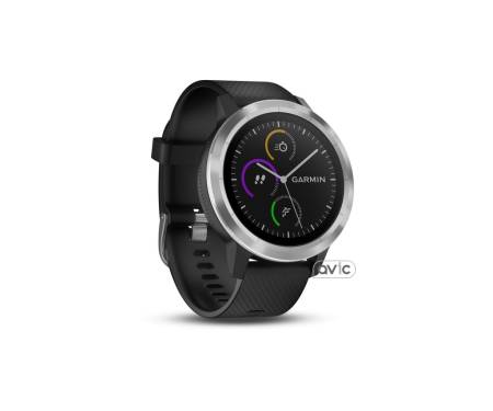 Смарт-часы Garmin Vivoactive 3 Black with Stainless Hardware (010-01769-02)