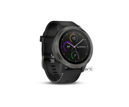 Смарт-часы Garmin Vivoactive 3 Black with Slate Hardware (010-01769-12)