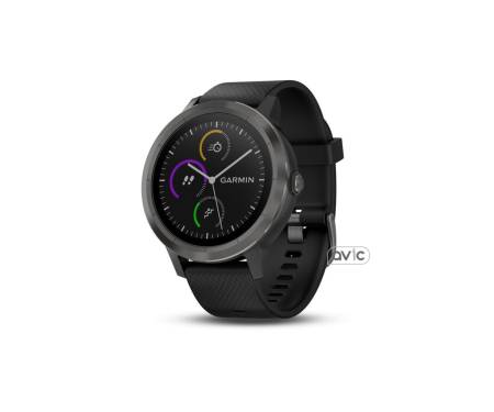Смарт-часы Garmin Vivoactive 3 Black with Slate Hardware (010-01769-12)