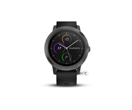 Смарт-часы Garmin Vivoactive 3 Black with Slate Hardware (010-01769-12)