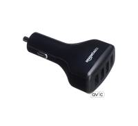 Автомобильное зарядное устройство AmazonBasics на 4 порта USB (CLA-4U5960) Black