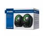 Акустическая система Sven 290 Black/Green UAH