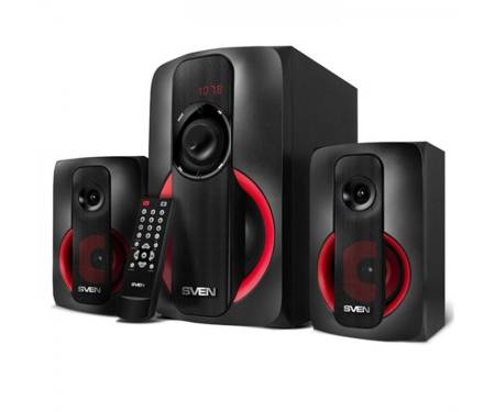 Акустическая система SVEN MS-304 Black/Red UAH