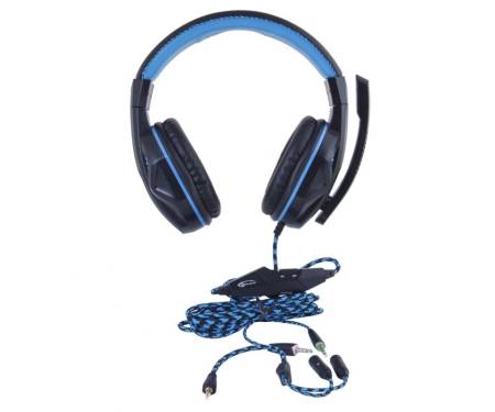 Гарнитура Gemix W-360 Black/Blue