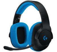 Гарнитура Logitech G233 Prodigy Black/Cyan (981-000703)