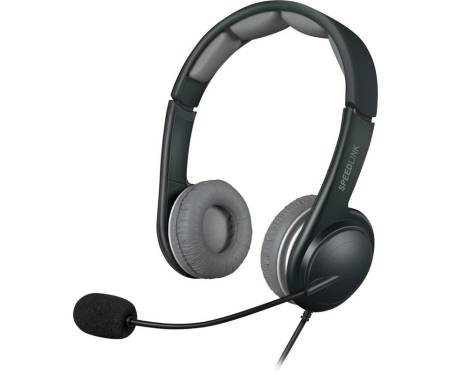 Гарнитура SPEED LINK Sonid Black/Grey (SL-870002-BKGY)
