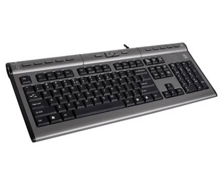 Клавиатура A4Tech KL-7MUU Silver/Black USB
