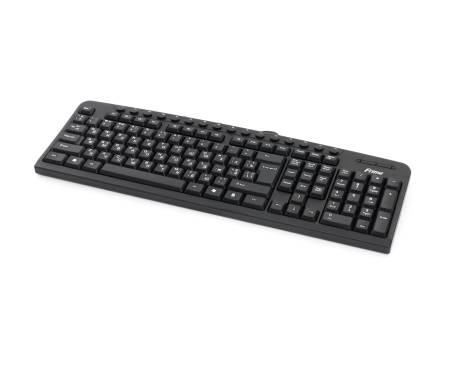 Клавиатура Frime FKBM-110 USB RUS/UKR, Black