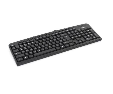 Клавиатура Frime FKBM-110 USB RUS/UKR, Black