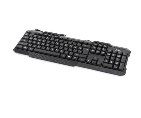 Клавиатура Frime FKBM-120 USB RUS/UKR, Black