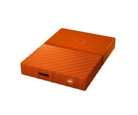 Внешний накопитель 2.5 USB 1.0TB WD My Passport Orange (WDBYNN0010BOR-WESN)