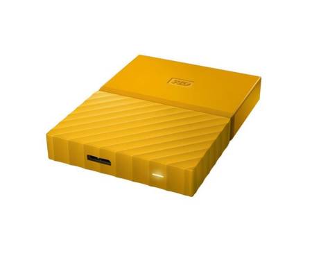 Внешний накопитель 2.5 USB 3.0TB WD My Passport Yellow (WDBYFT0030BYL-WESN)
