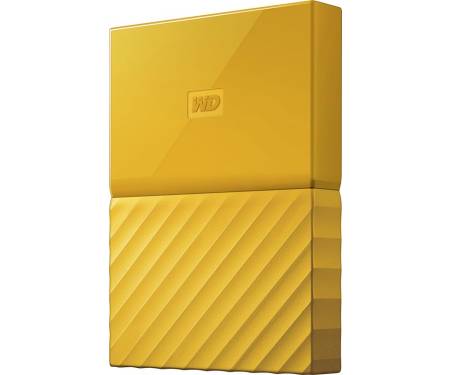 Внешний накопитель 2.5 USB 4.0TB WD My Passport Yellow (WDBYFT0040BYL-WESN)