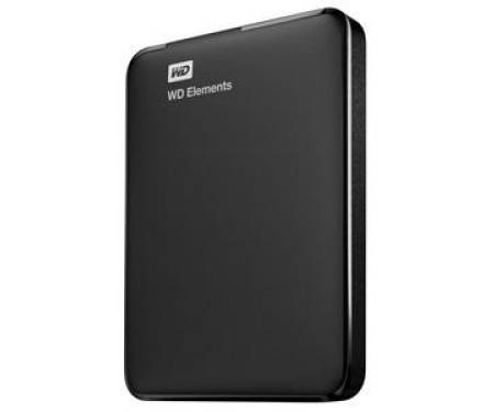 Внешний накопитель 2.5 USB 500Gb WD Elements Portable (WDBUZG5000ABK-WESN)