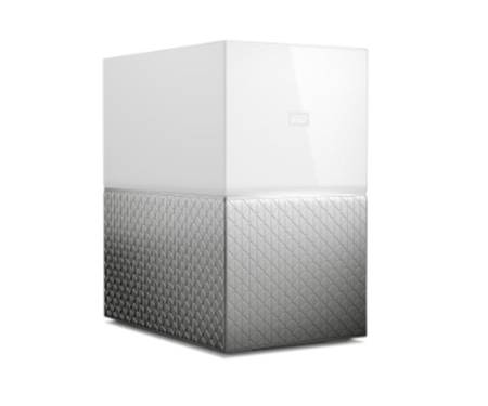 Внешний накопитель 3.5 USB/LAN 4.0TB WD My Cloud Home Duo (WDBMUT0040JWT-EESN)