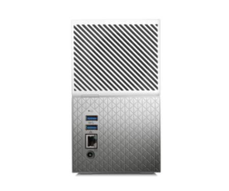 Внешний накопитель 3.5 USB/LAN 4.0TB WD My Cloud Home Duo (WDBMUT0040JWT-EESN)