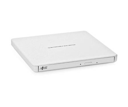 Внешний привод DVD+/-RW Hitachi-LG GP60NW60 USB Ext Slim White