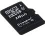 Карта памяти MicroSDHC 16GB Class 4 Kingston (SDC4/16GBSP)