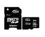 Карта памяти MicroSDHC 32GB UHS-I Class 10 Team Black + SD-adapter (TUSDH32GCL10U03)