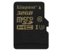 Карта памяти MicroSDHC 32GB UHS-I/U3 Kingston Gold + SD-адаптер R90/W45MB/s (SDCG/32GB)