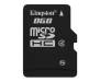 Карта памяти MicroSDHC 8GB Class 4 Kingston (SDC4/8GBSP)