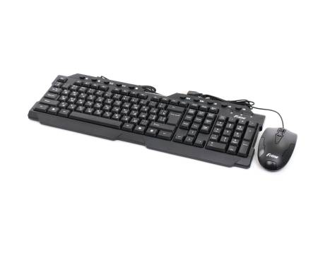 Комплект Frime FKBM-310KIT RUS/UKR Black USB