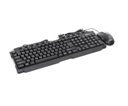 Комплект Frime FKBM-310KIT RUS/UKR Black USB