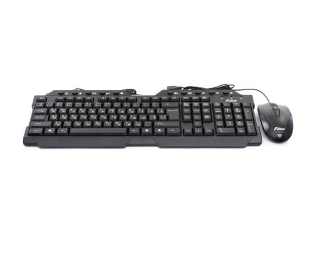 Комплект Frime FKBM-310KIT RUS/UKR Black USB