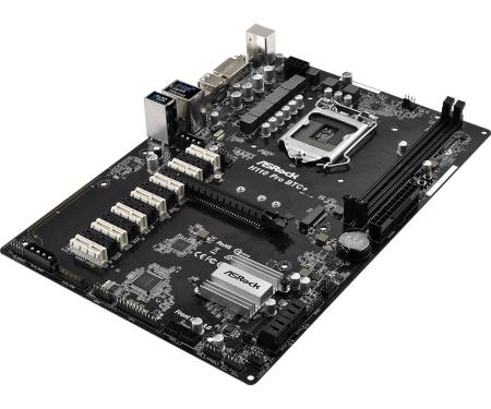 Материнская плата ASRock H110 Pro BTC+ Socket 1151
