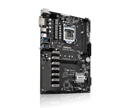 Материнская плата ASRock H110 Pro BTC+ Socket 1151
