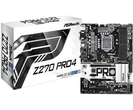 Материнская плата ASRock Z270 PRO4 Socket 1151