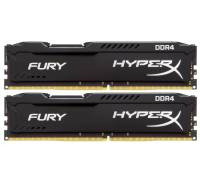 Модуль DDR4 2x8GB/2400 Kingston HyperX Fury Black (HX424C15FB2K2/16)