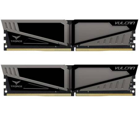 Модуль DDR4 2x8GB/3200 Team T-Force Vulcan Gray (TLGD416G3200HC16CDC01)