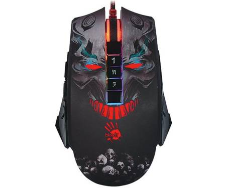 Мышь A4Tech P85 Bloody Skull Black USB