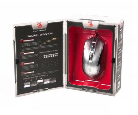 Мышь A4Tech P93 Bloody Bullet Grey USB