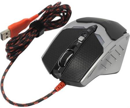 Мышь A4Tech TL80 Bloody Silver Black USB лазерная
